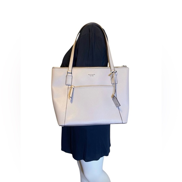 Kate Spade Cameron Taupe Large Tote - Picture 16 of 16